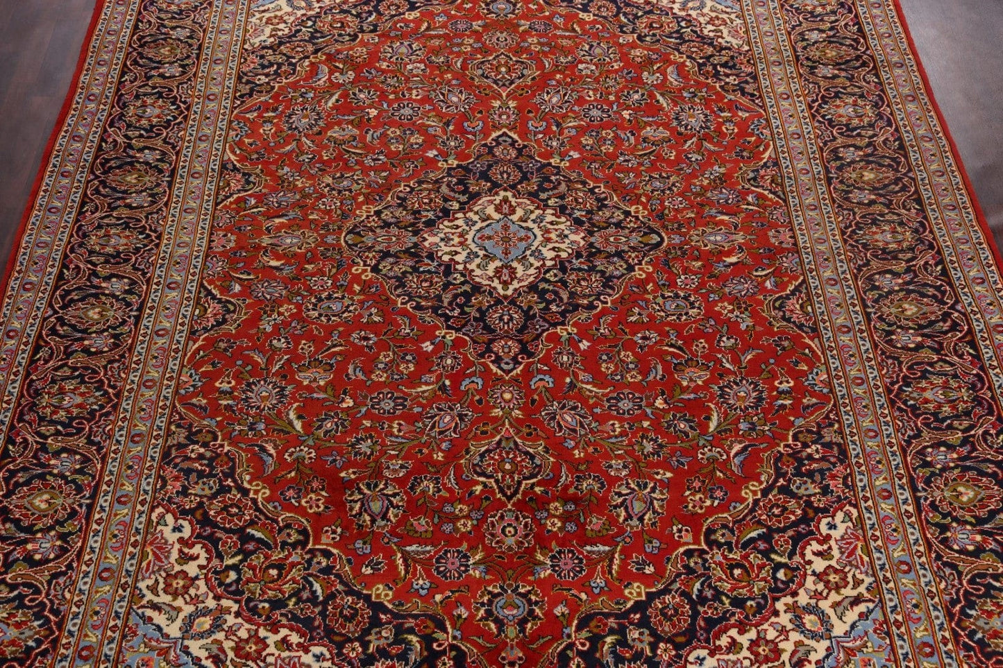 Traditional Kashan Persian Area Rug 10x13