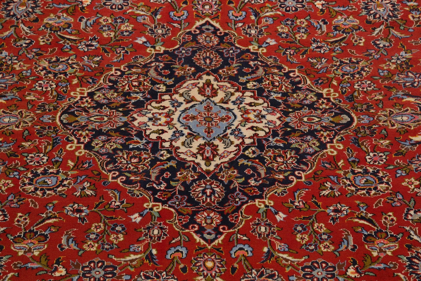 Traditional Kashan Persian Area Rug 10x13