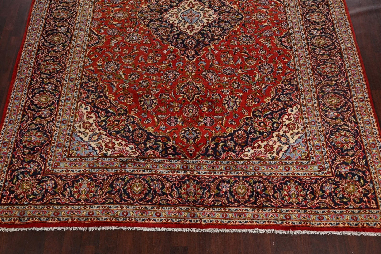 Traditional Kashan Persian Area Rug 10x13