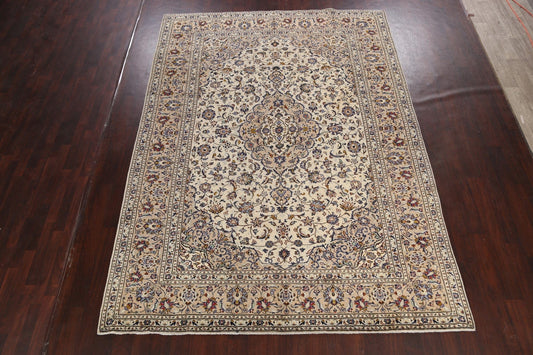 Traditional Kashan Persian Area Rug 8x11