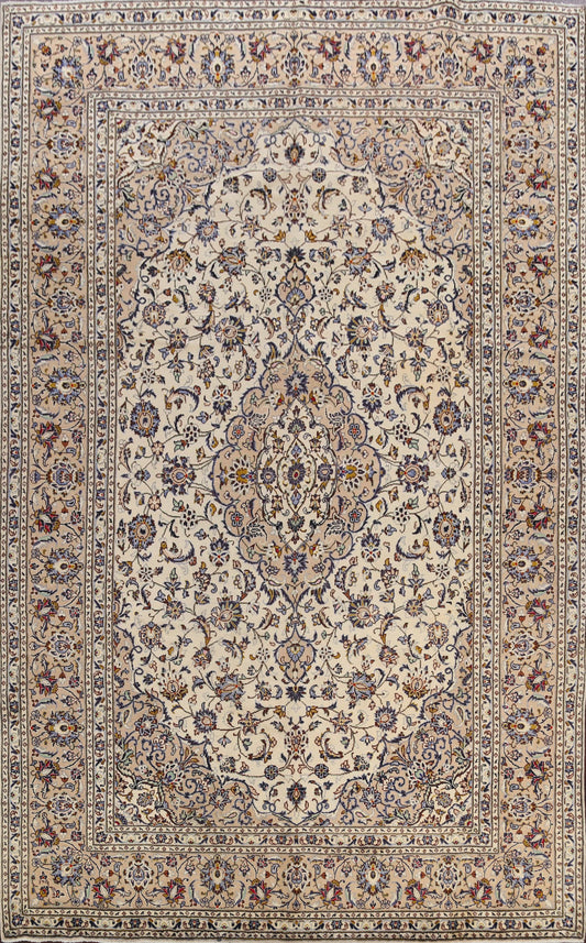 Traditional Kashan Persian Area Rug 8x11