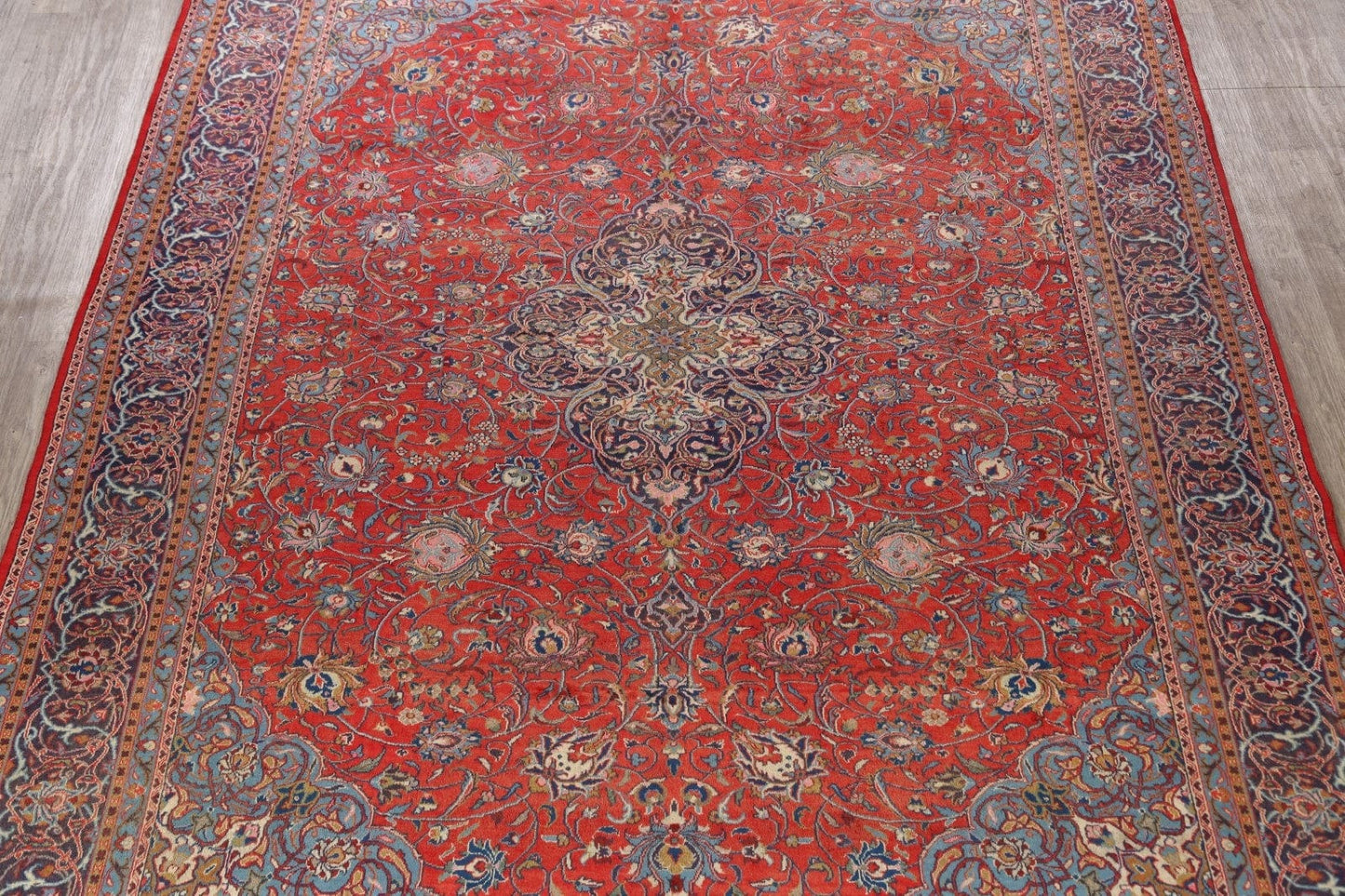 Floral Sarouk Persian Area Rug 10x13