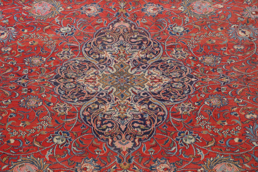 Floral Sarouk Persian Area Rug 10x13