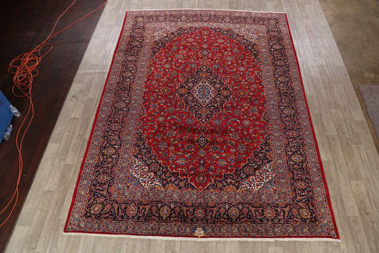 Traditional Kashan Persian Area Rug 9x13