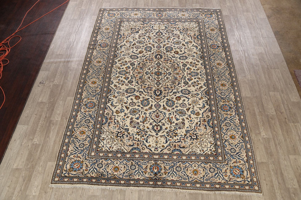 Traditional Kashan Persian Area Rug 8x12