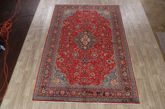 Floral Sarouk Persian Area Rug 8x12