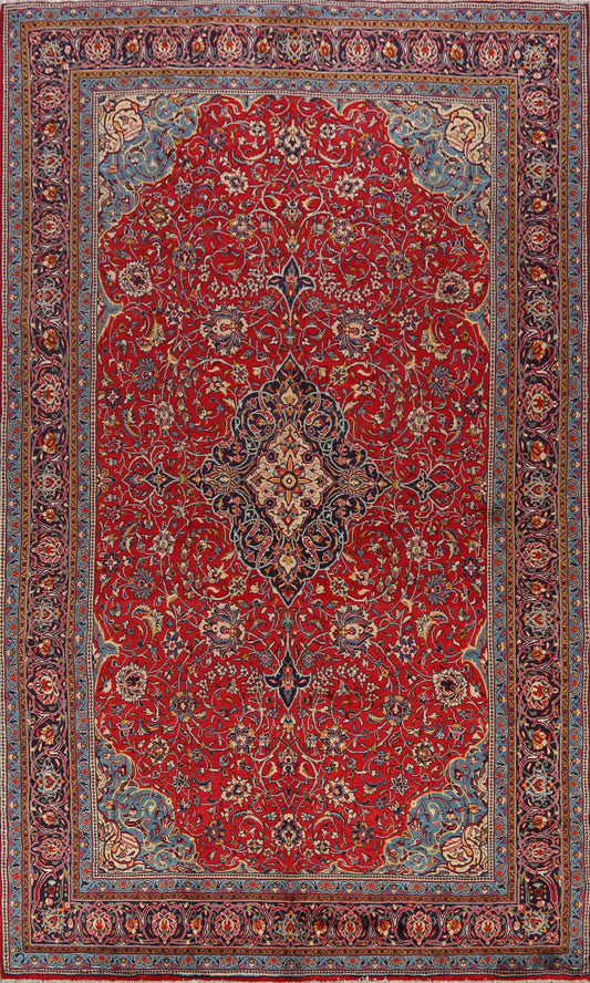 Floral Sarouk Persian Area Rug 8x12