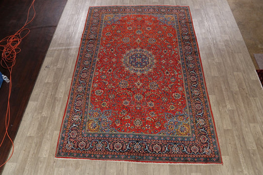 Floral Sarouk Persian Area Rug 8x12