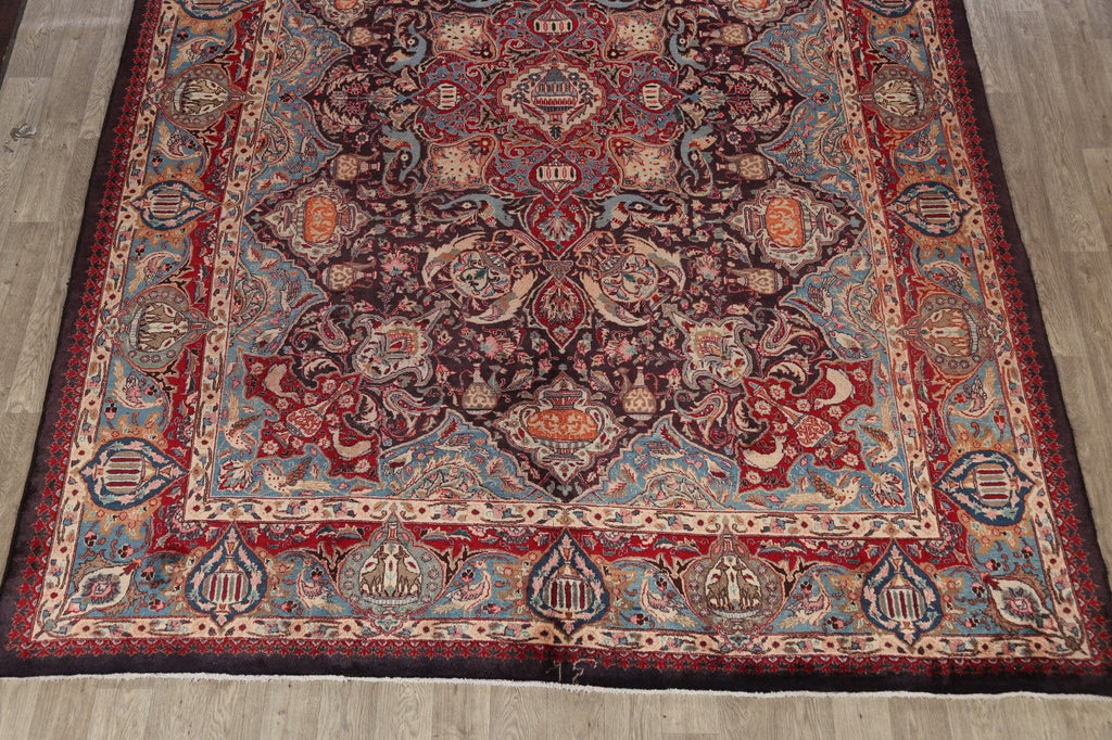 Pictorial Kashmar Persian Area Rug 10x13