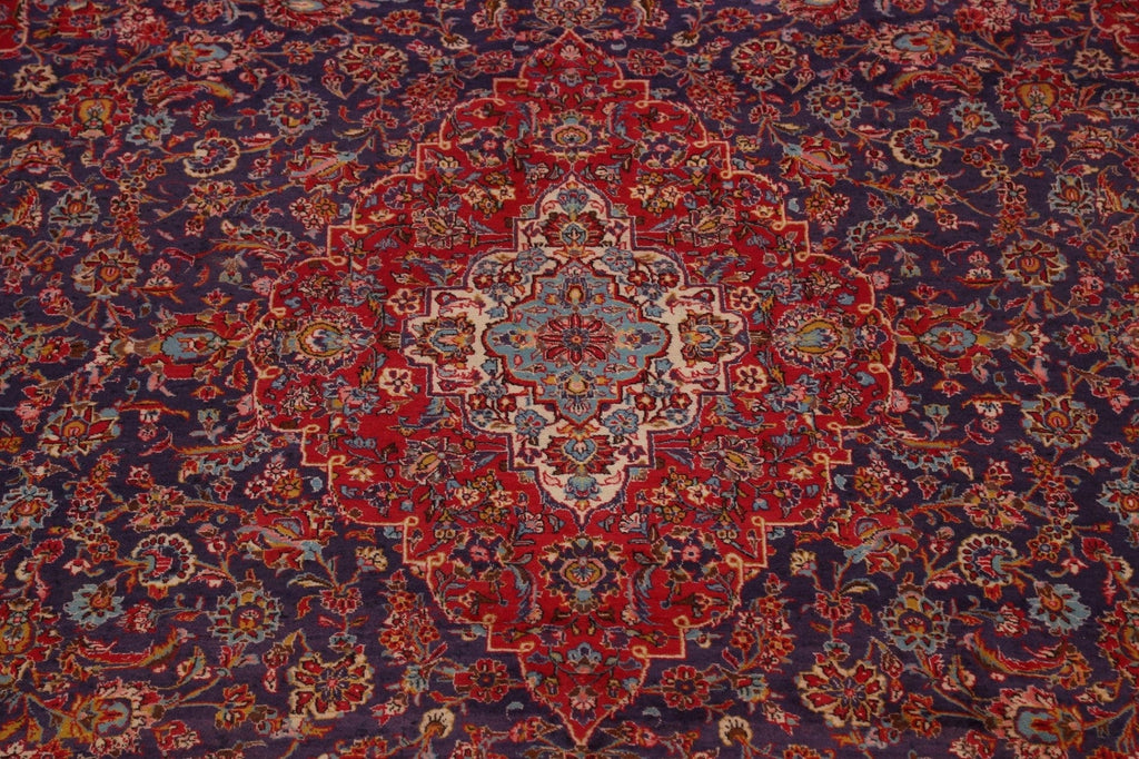 Large Traditional Kashan Persian Area Rug 10x15