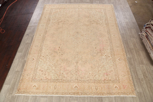 Floral Tabriz Persian Area Rug 10x13