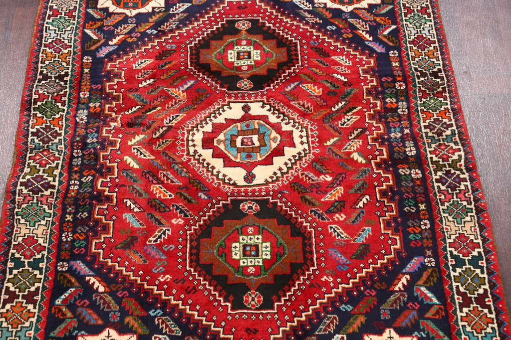 Geometric Shiraz Persian Area Rug 4x6