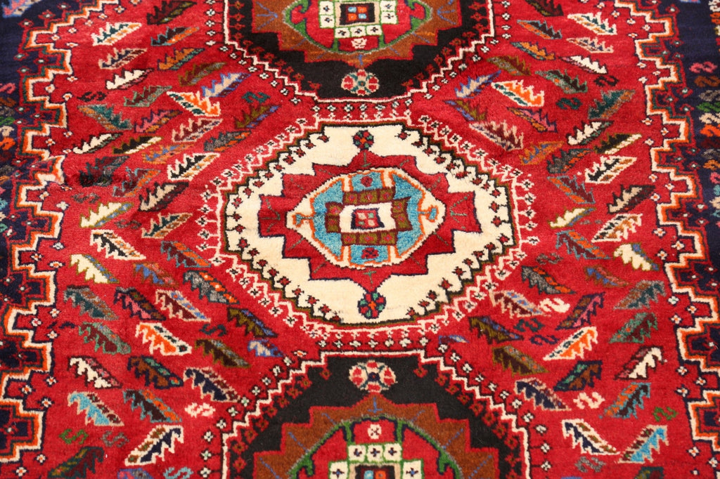 Geometric Shiraz Persian Area Rug 4x6