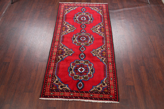 Geometric Ardebil Persian Area Rug 4x7