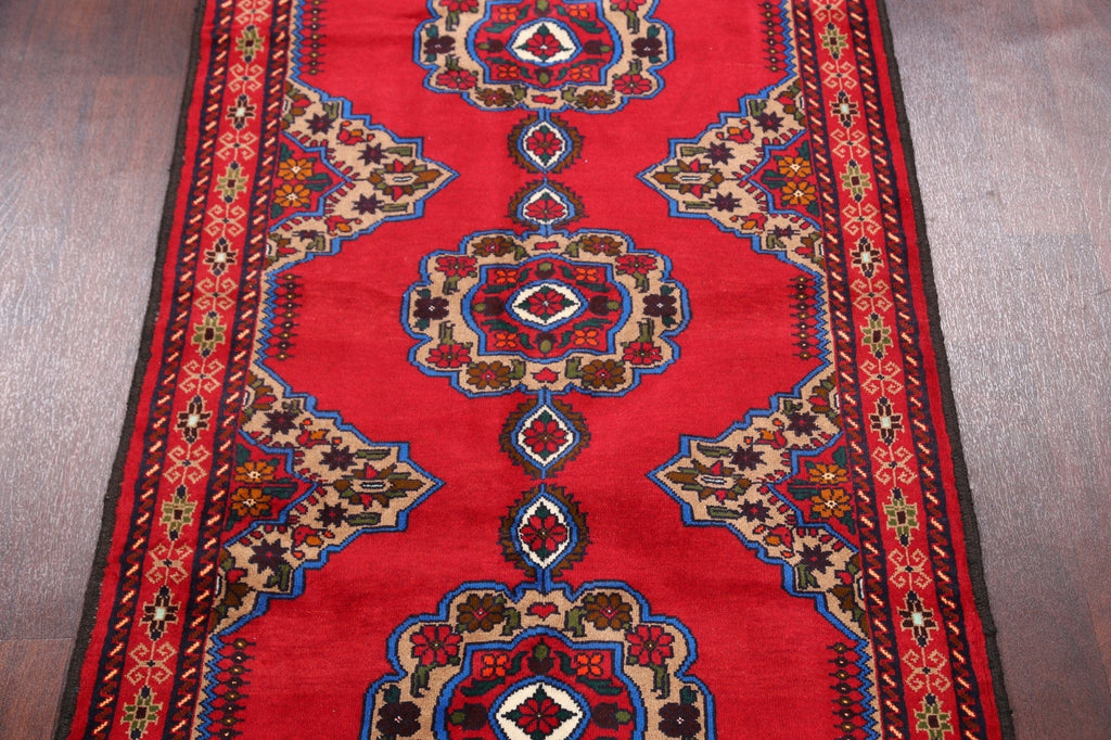 Geometric Ardebil Persian Area Rug 4x7