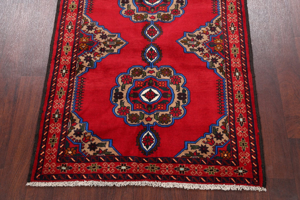 Geometric Ardebil Persian Area Rug 4x7