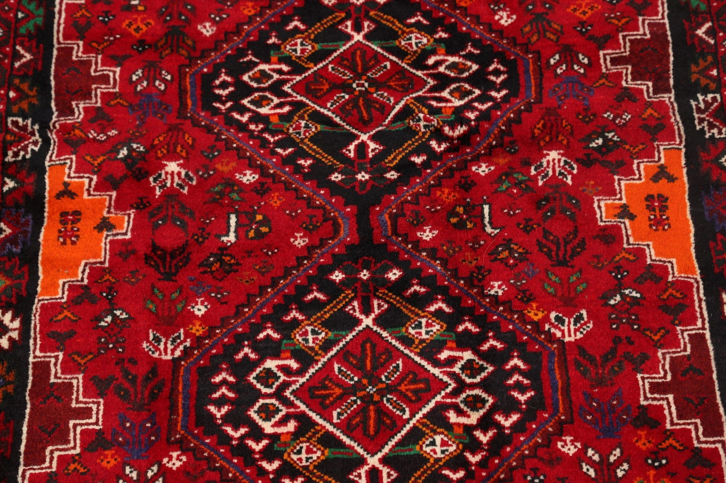 Geometric Shiraz Persian Area Rug 4x5