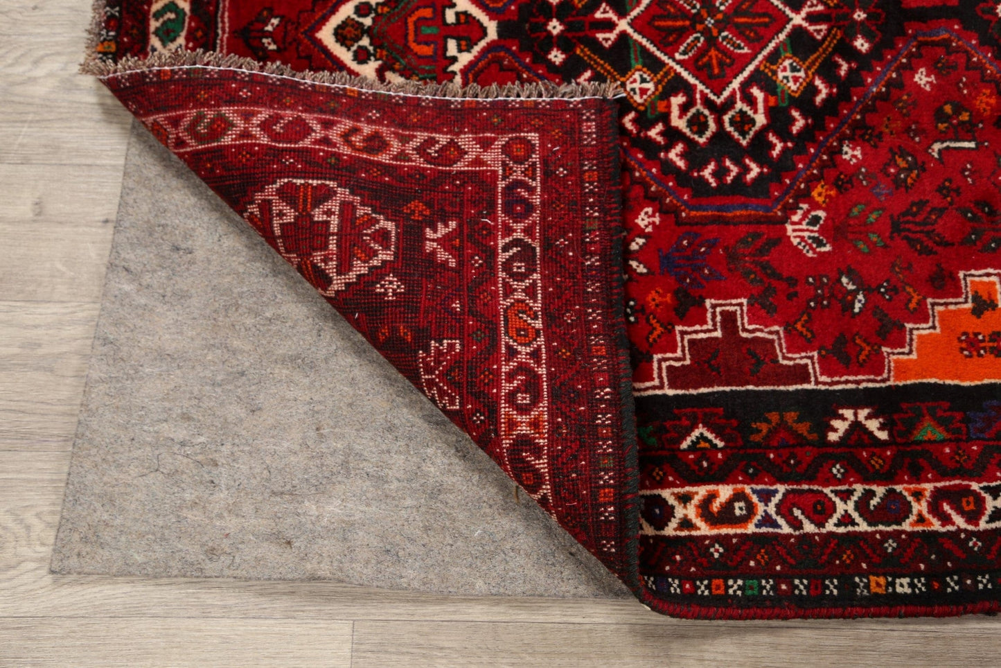 Geometric Shiraz Persian Area Rug 4x5