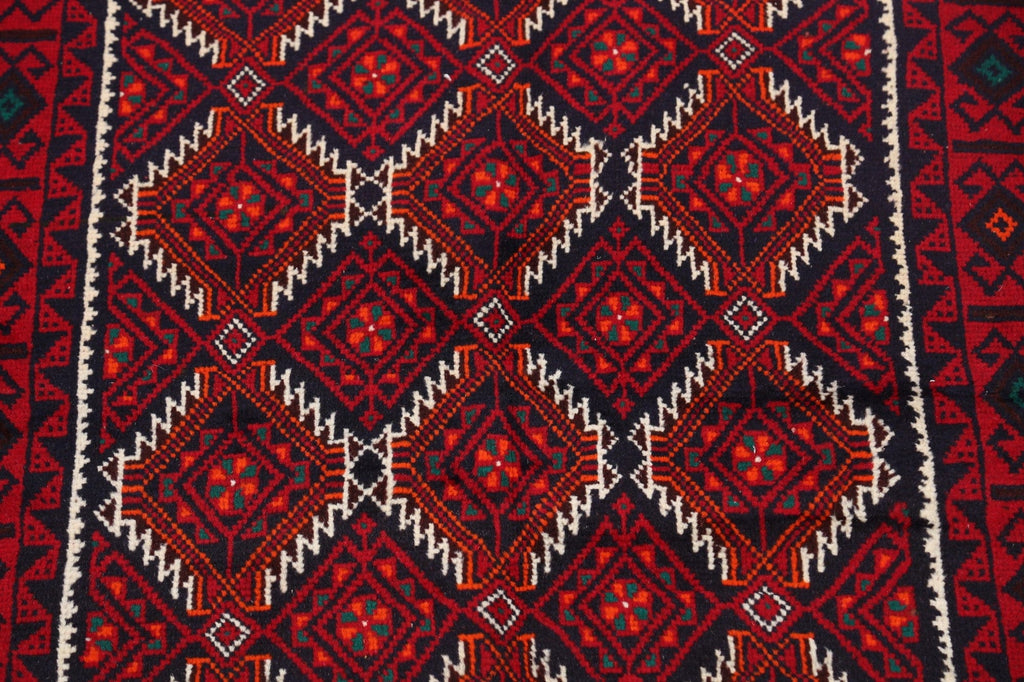 Geometric Balouch Afghan Oriental Area Rug 3x6