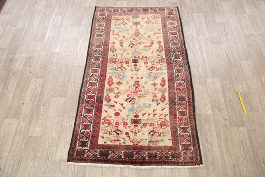 Tribal Shiraz Persian Area Rug 4x7