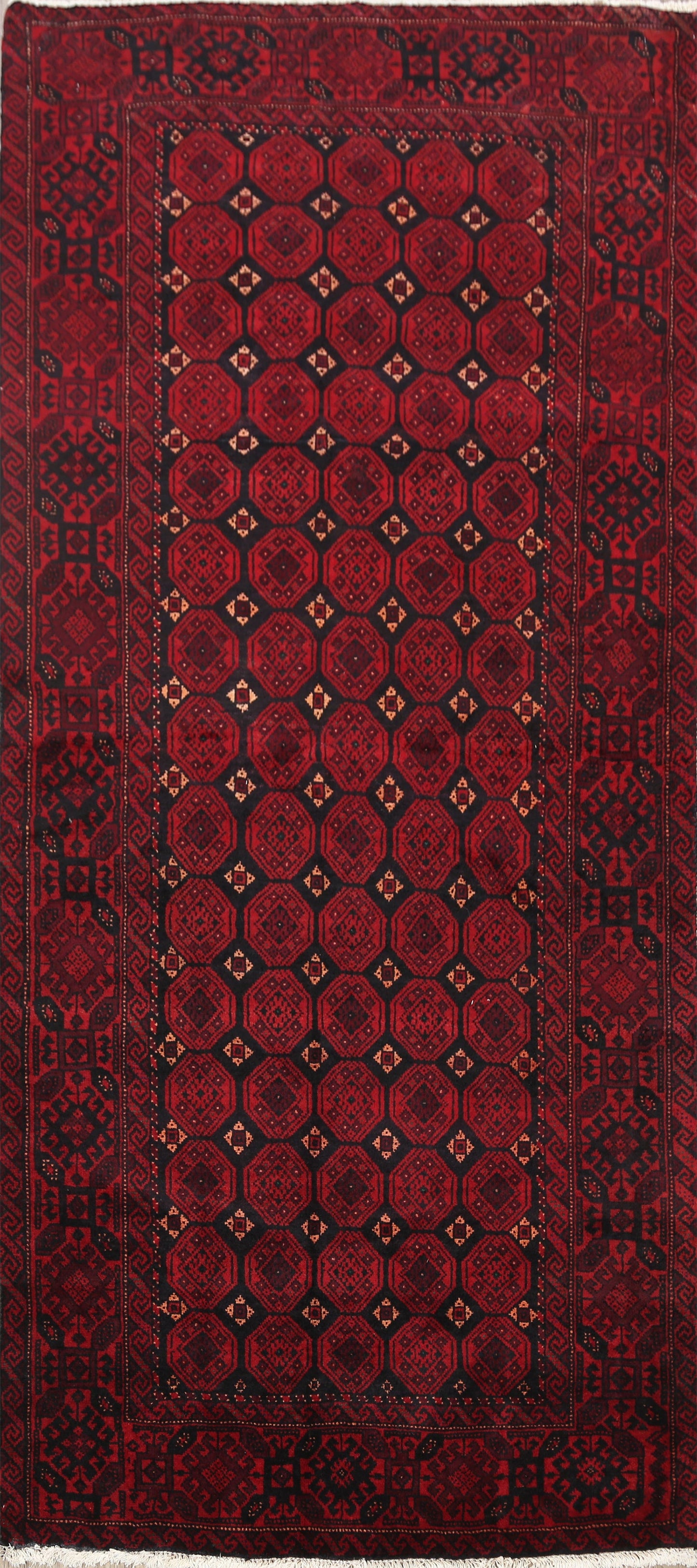 All-Over Balouch Oriental Area Rug 3x6