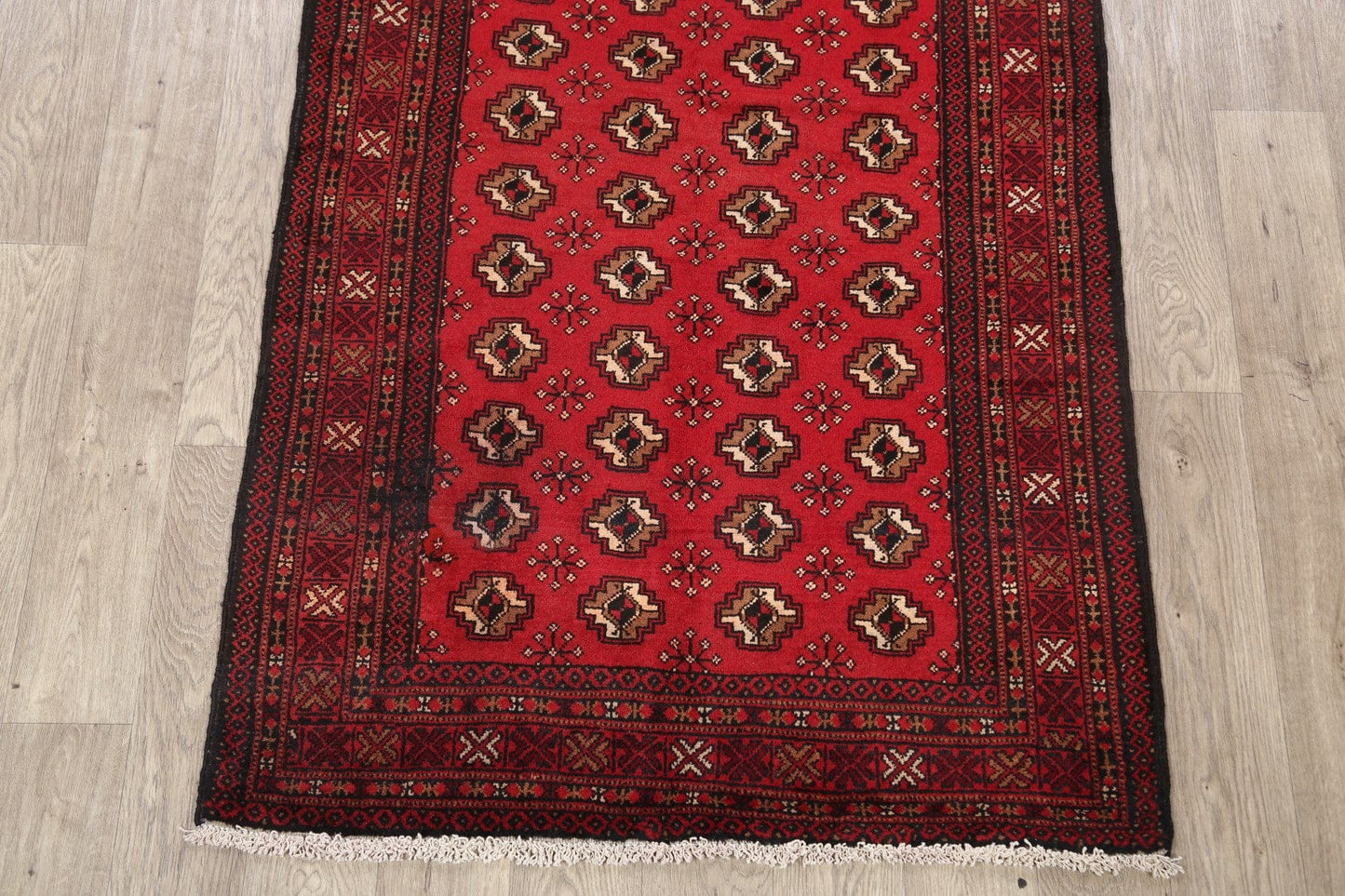 Geometric Balouch Oriental Area Rug 4x6