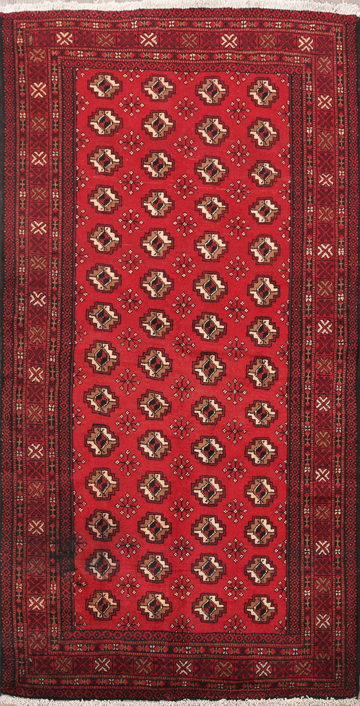 Geometric Balouch Oriental Area Rug 4x6