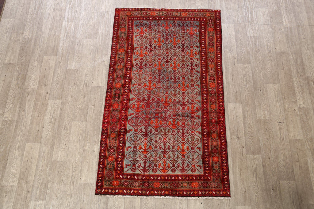 All-Over Malayer Persian Area Rug 4x7