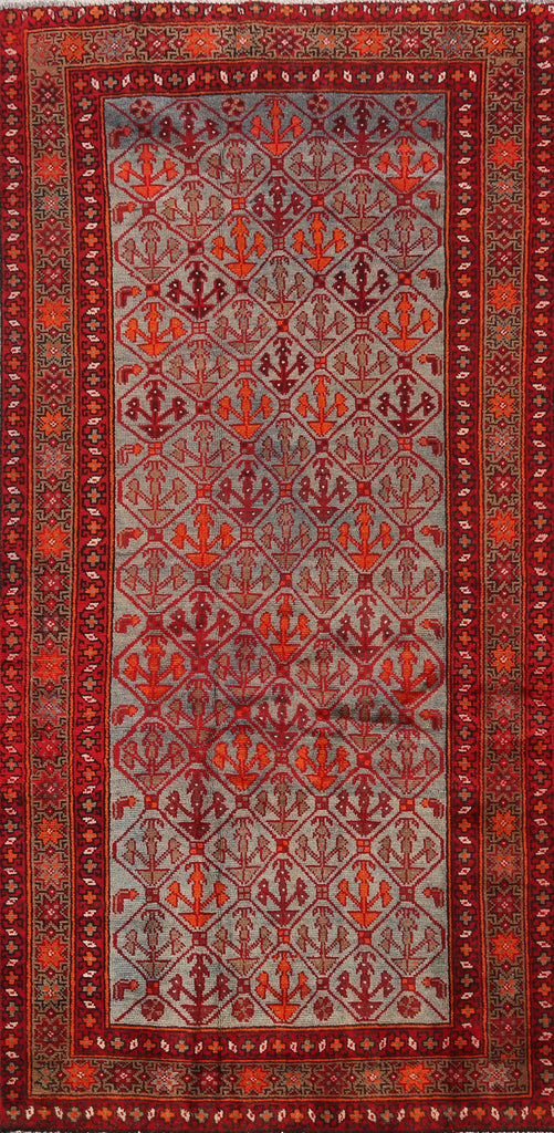 All-Over Malayer Persian Area Rug 4x7