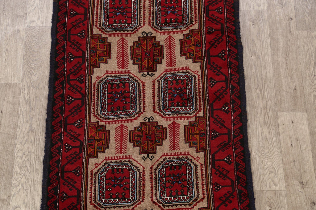 Geometric Balouch Oriental Area Rug 3x6