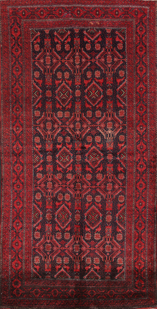 Animal Pictorial Balouch Oriental Area Rug 3x6