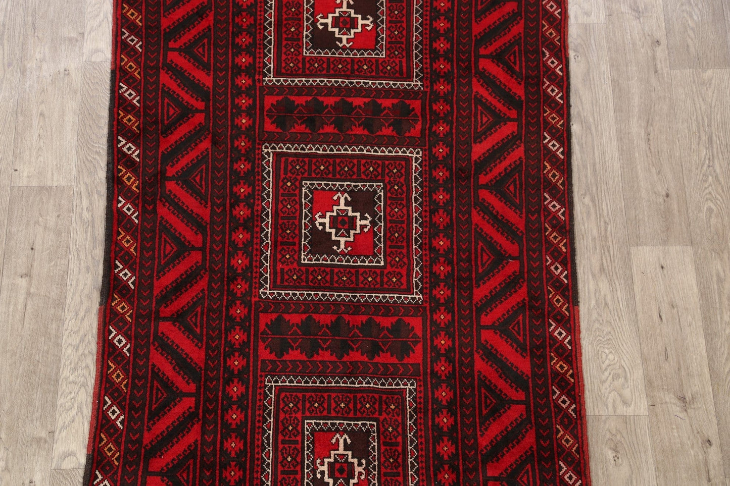 Balouch Afghan Oriental Area Rug 4x6