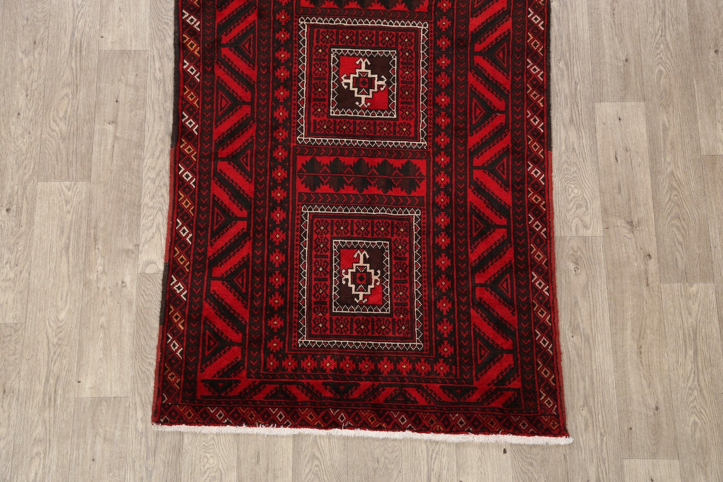 Balouch Afghan Oriental Area Rug 4x6