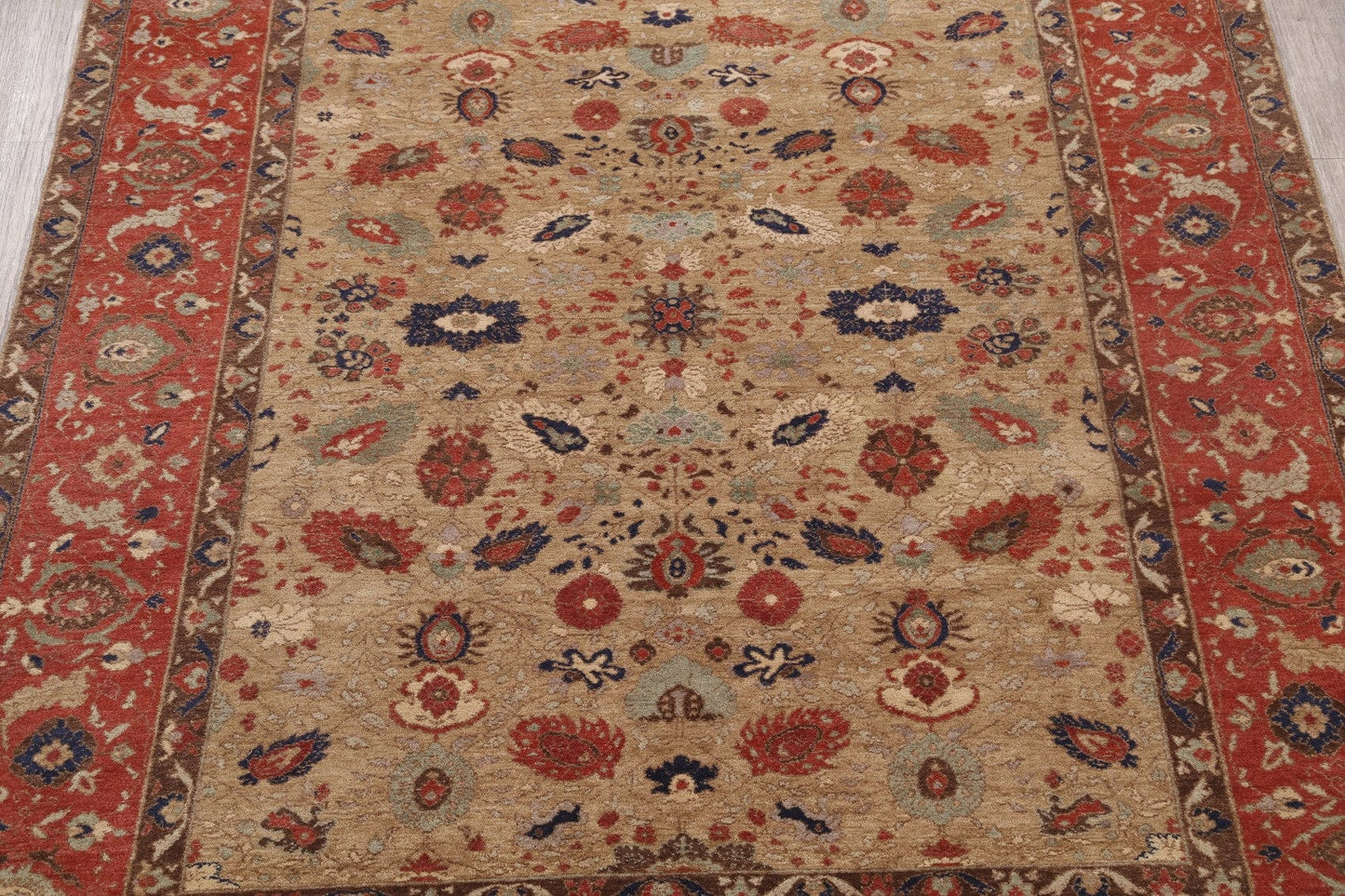 Floral Oushak Oriental Area Rug 8x10 TUFENKIAN