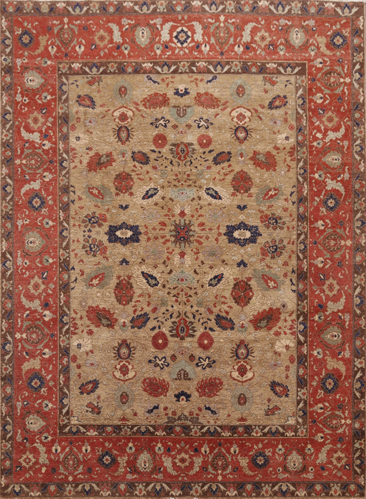 Floral Oushak Oriental Area Rug 8x10 TUFENKIAN