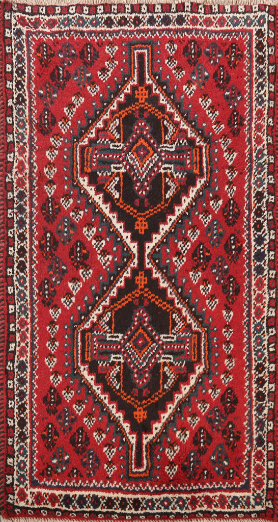 Tribal Shiraz Persian Area Rug 3x4