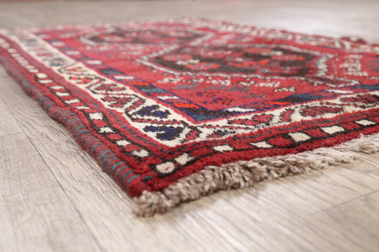 Tribal Shiraz Persian Area Rug 3x4