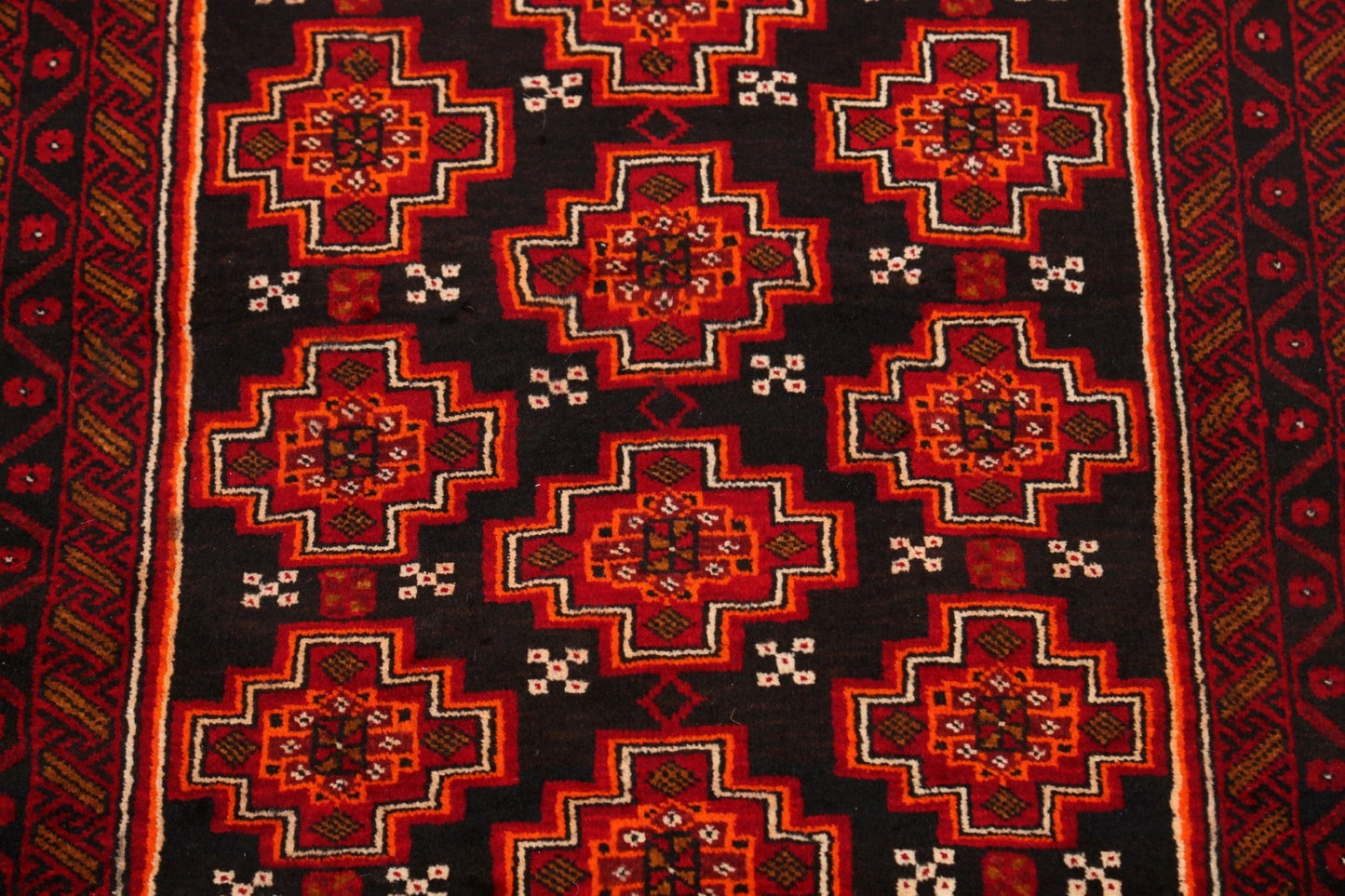 Balouch Afghan Oriental Area Rug 3x5