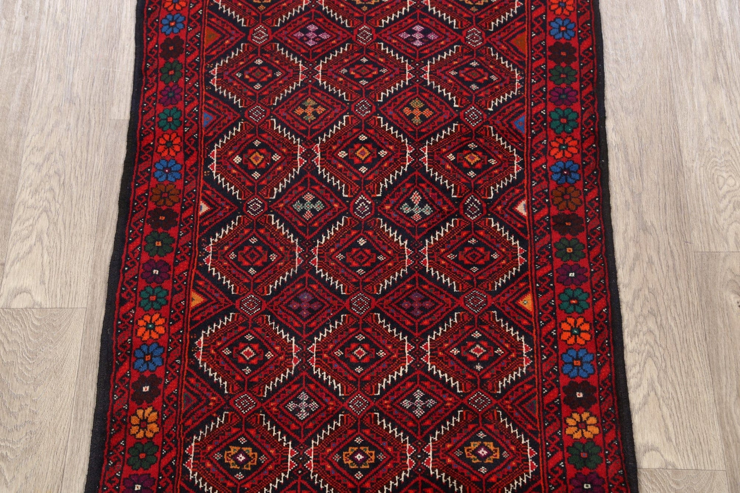 All-Over Balouch Afghan Oriental Area Rug 3x5