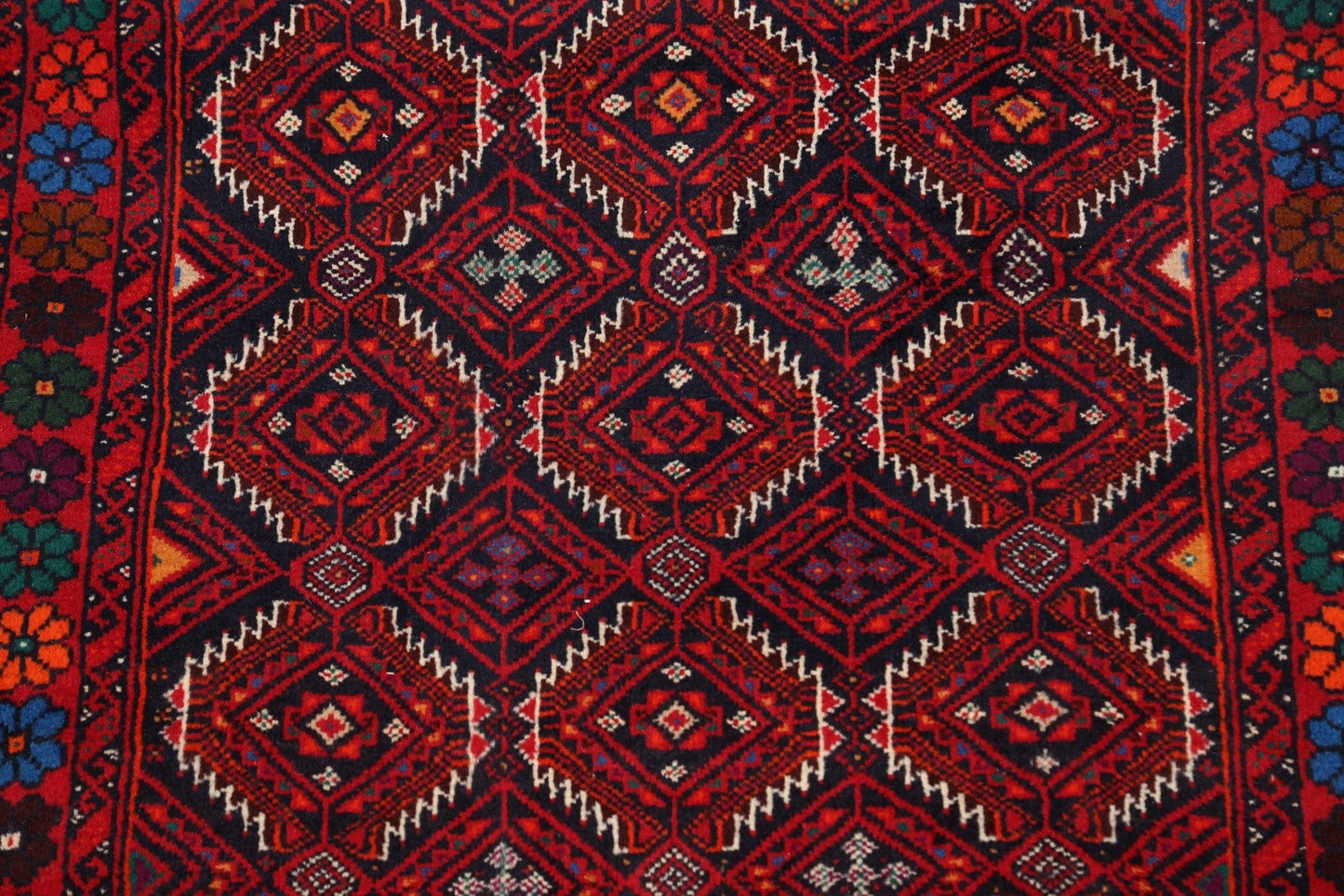 All-Over Balouch Afghan Oriental Area Rug 3x5