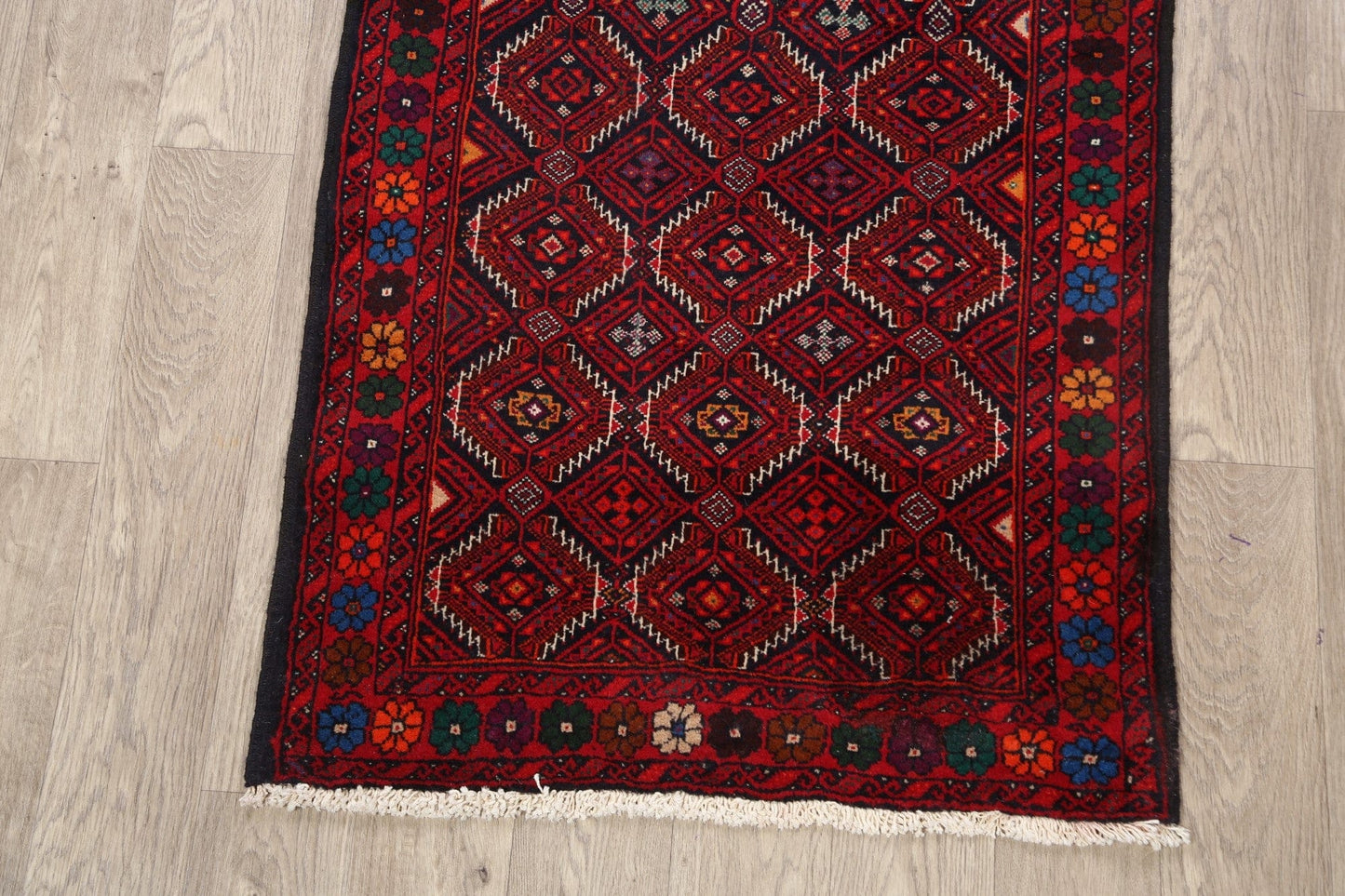 All-Over Balouch Afghan Oriental Area Rug 3x5