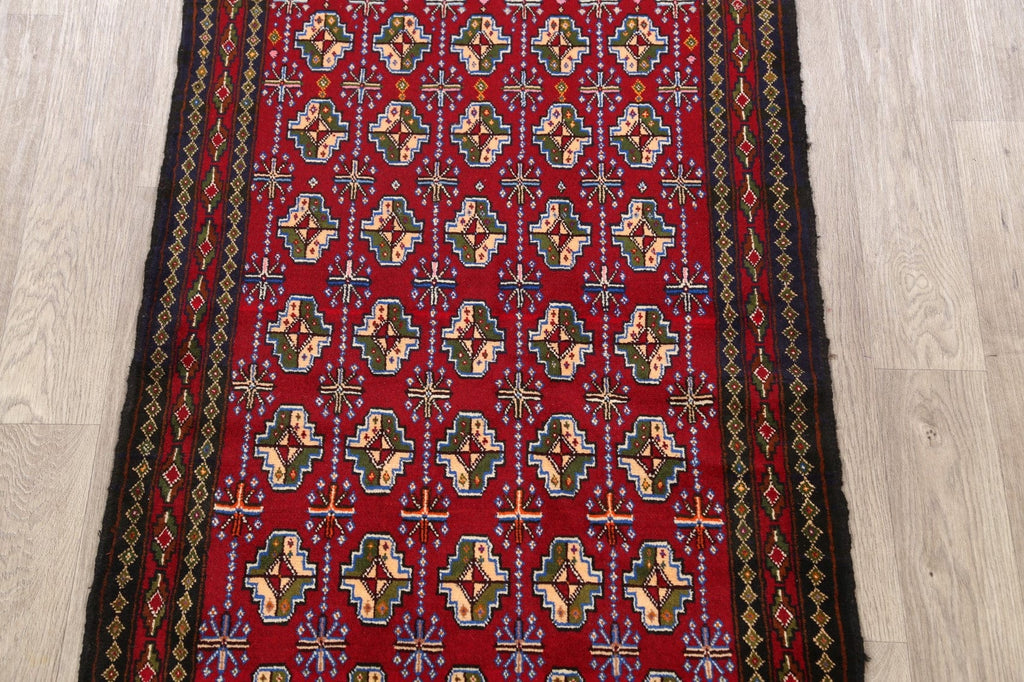 Balouch Afghan Oriental Area Rug 3x5