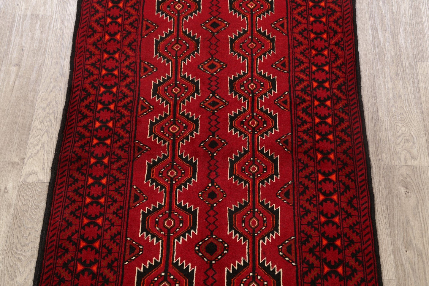 Balouch Afghan Oriental Area Rug 3x5