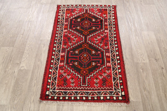 Tribal Shiraz Persian Area Rug 3x4