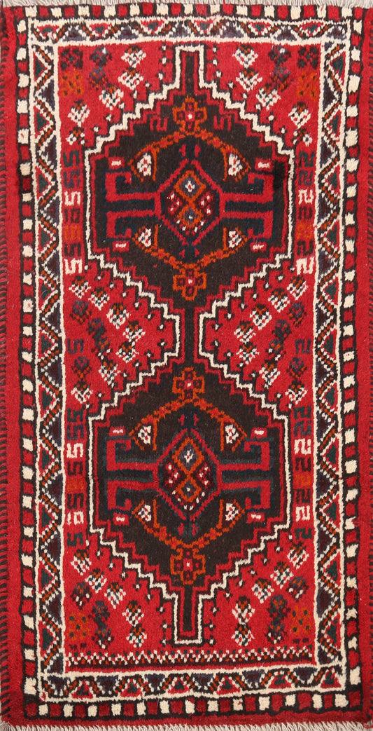 Tribal Shiraz Persian Area Rug 3x4