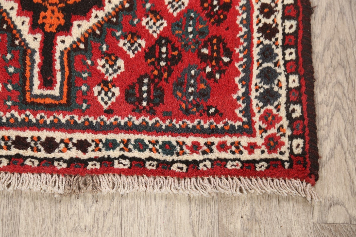 Tribal Shiraz Persian Area Rug 3x4