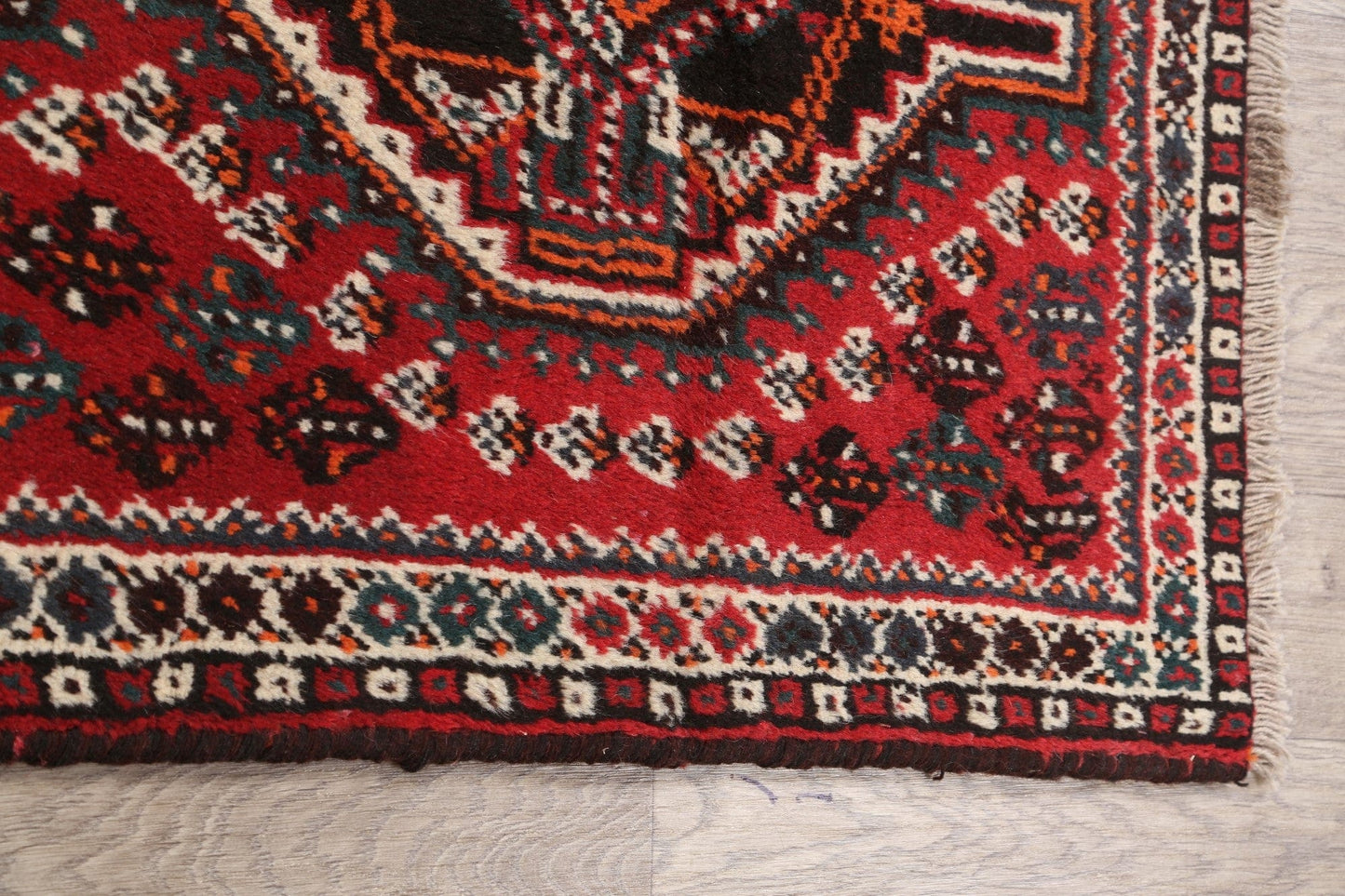 Tribal Shiraz Persian Area Rug 3x4