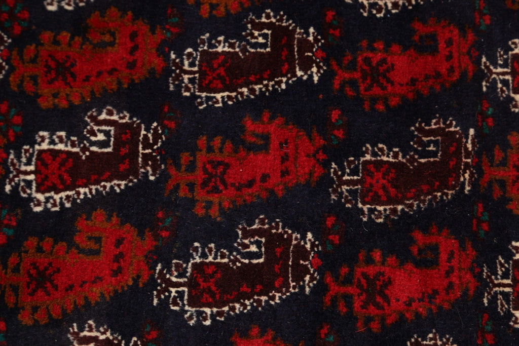 Balouch Afghan Oriental Area Rug 3x5