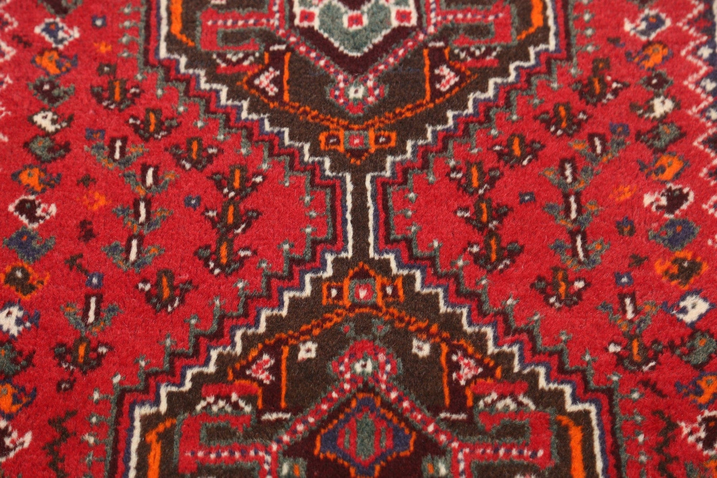 Tribal Shiraz Persian Area Rug 3x4