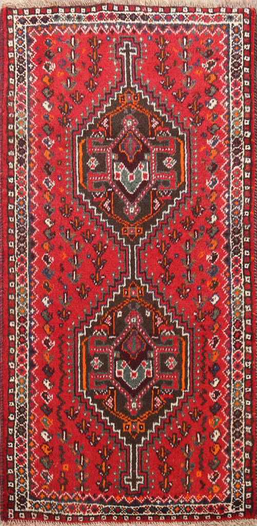 Tribal Shiraz Persian Area Rug 3x4